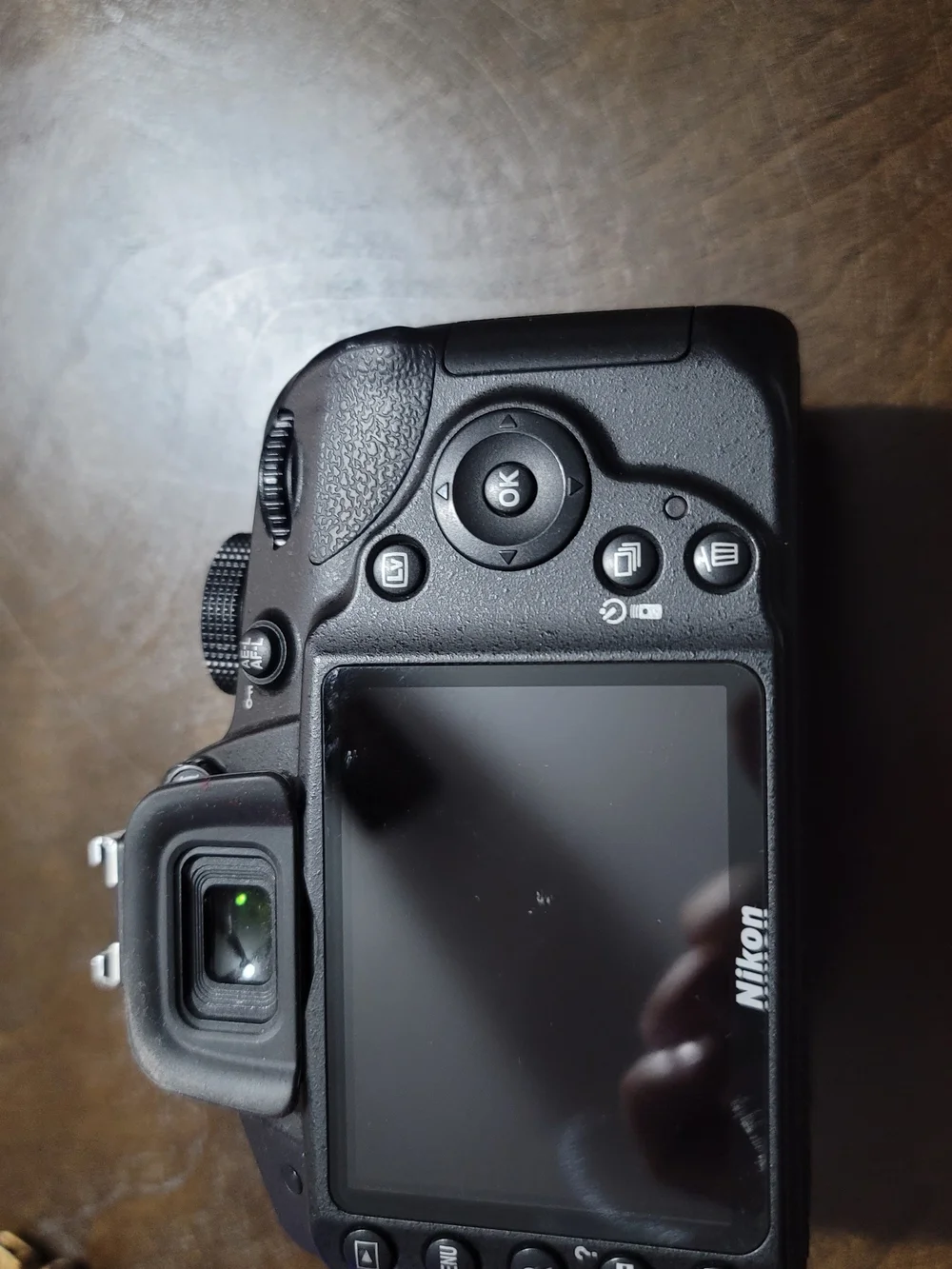 Nikon D3200 DSLR Camera - Black with Red Accent
